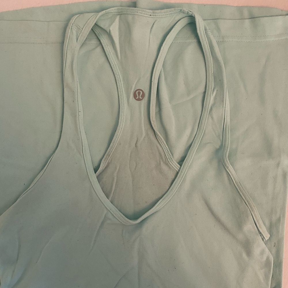 Cool racerback light blue